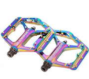 g8buynz 2 pcs Mountain Bike Pedals MTB Pedals Bicycle Flat Pedals colourful 2 pcs Mountain Bike Pedals MTB Pedals Bicycle Flat Pedals colourful