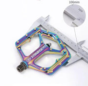 g8buynz 2 pcs Mountain Bike Pedals MTB Pedals Bicycle Flat Pedals colourful 2 pcs Mountain Bike Pedals MTB Pedals Bicycle Flat Pedals colourful