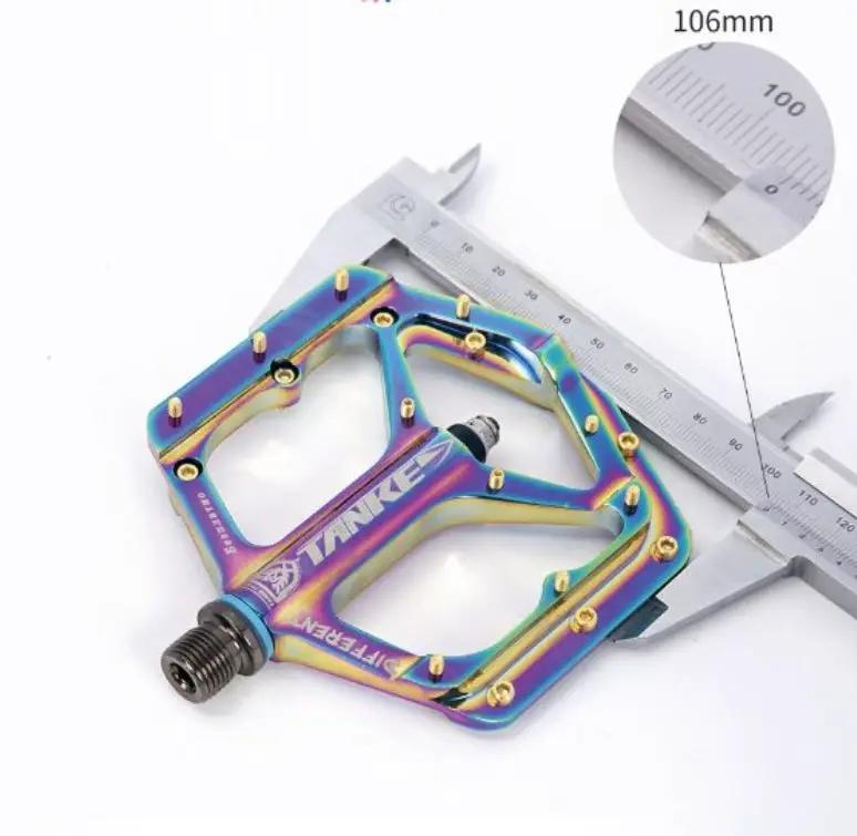 g8buynz 2 pcs Mountain Bike Pedals MTB Pedals Bicycle Flat Pedals colourful 2 pcs Mountain Bike Pedals MTB Pedals Bicycle Flat Pedals colourful