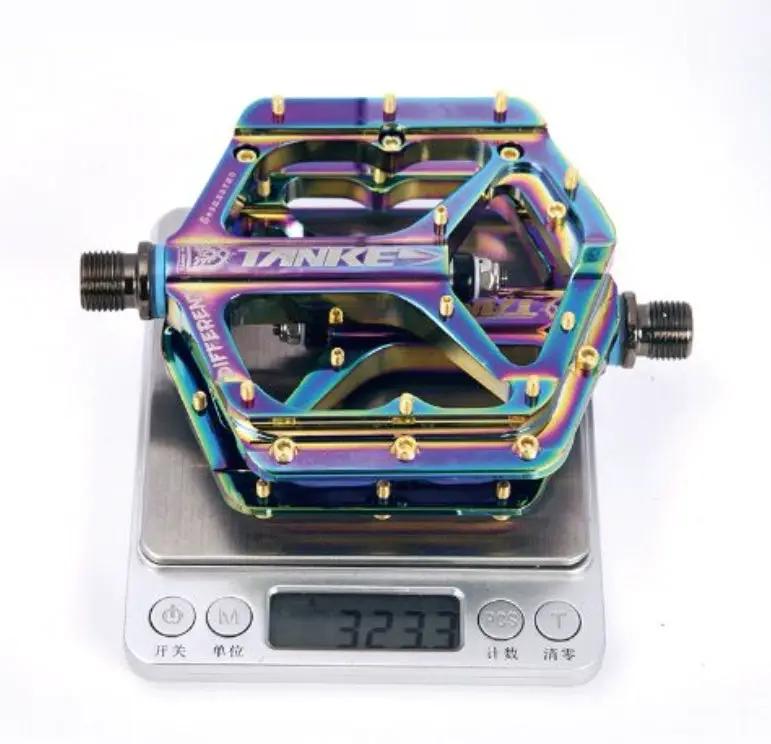 g8buynz 2 pcs Mountain Bike Pedals MTB Pedals Bicycle Flat Pedals colourful 2 pcs Mountain Bike Pedals MTB Pedals Bicycle Flat Pedals colourful