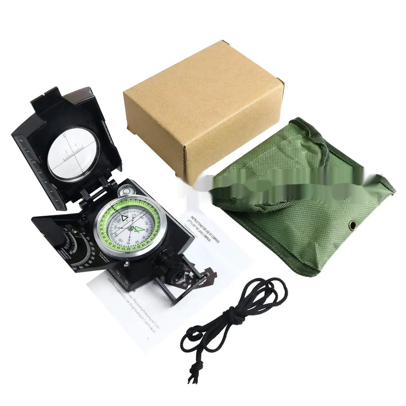 Geological Night Light Compass - Multifunctional Navigation Tool with Measurement Functions | Outdoor Survival by Mead's Supply & Equipment Outfitters limited