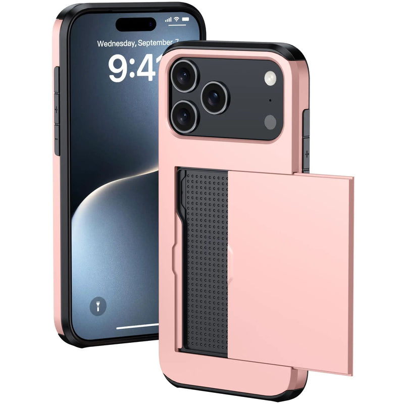 iPhone 17 Pro Max Case Card Slots Holder by salelink.co.nz