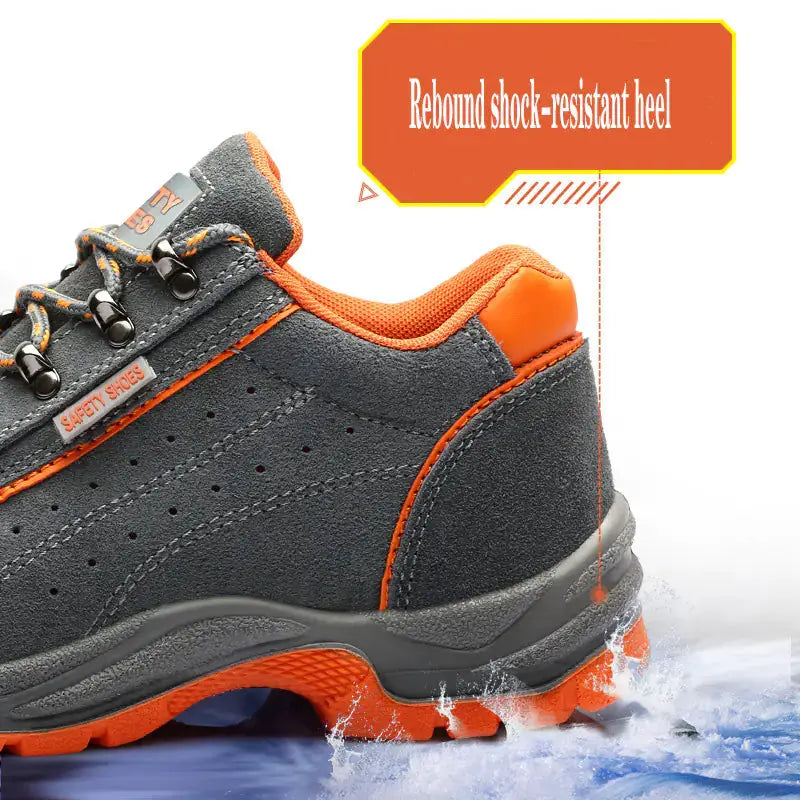 Men's Steel Toe Non-Slip Welding Safety Work Shoes - Heat-Resistant Protective Footwear by Mead's Supply & Equipment Outfitters limited
