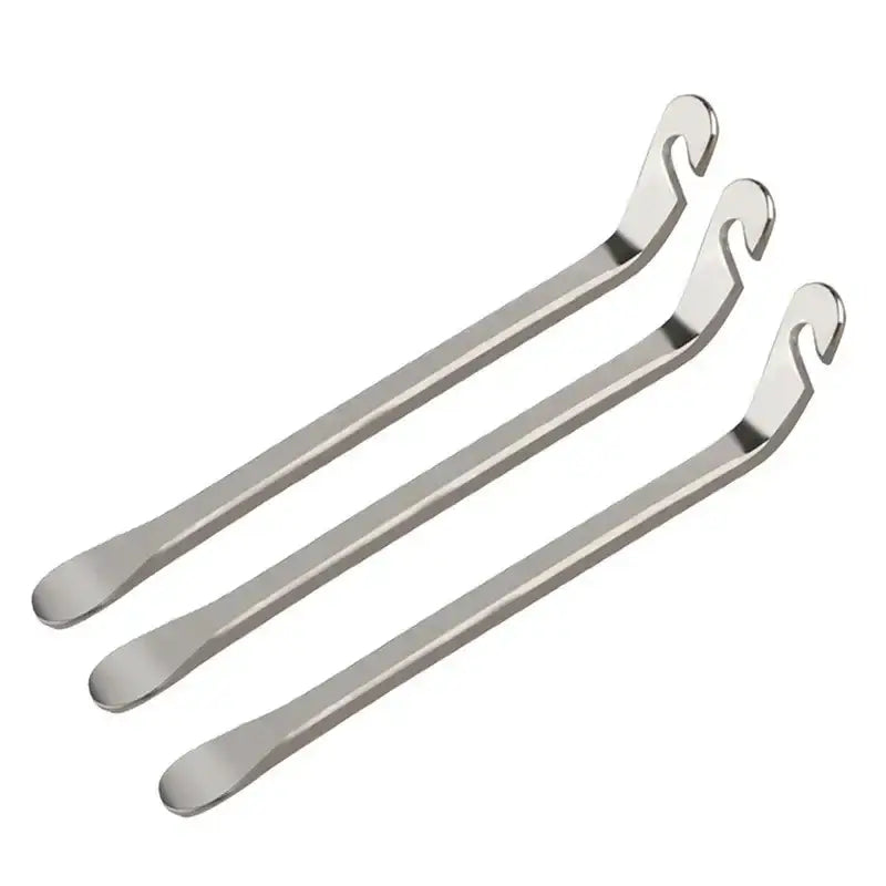 Habicare 1-3 Piece Stainless Steel Bicycle Tyre Lever Tool 1-3 Piece Stainless Steel Bicycle Tyre Lever Tool