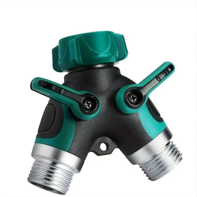 3/4" 2/4-Way Garden Hose Splitter with Shut-Off Valve (different types available) by Habicare