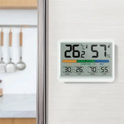 3.4" LCD Digital Thermometer Hygrometer for Home & Office by Habicare