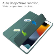 iPad 10.2 Case Clear Transparent Back Shell, Auto Sleep Wake by salelink.co.nz