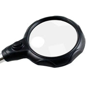 3.5X/12X Welding Magnifier with Auxiliary Clip & Stand by Habicare