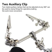 3.5X/12X Welding Magnifier with Auxiliary Clip & Stand by Habicare