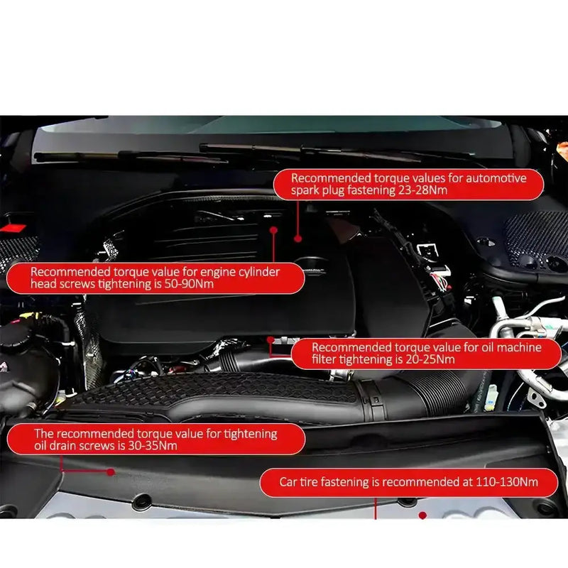 Habicare HBC 3/8″ Torque Wrench 5–60 N·m (±3% Accuracy) 3/8″ Torque Wrench 5–60 N·m (±3% Accuracy)