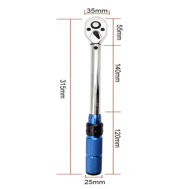 Habicare HBC 3/8″ Torque Wrench 5–60 N·m (±3% Accuracy) 3/8″ Torque Wrench 5–60 N·m (±3% Accuracy)