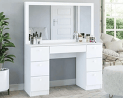 The Shopsite Home-living Dressing Table with Stool Dressing Table with Stool