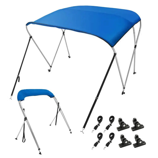 3-Bow Bimini Top Boat Canopy – 900D Polyester (different sizes available) by Habicare