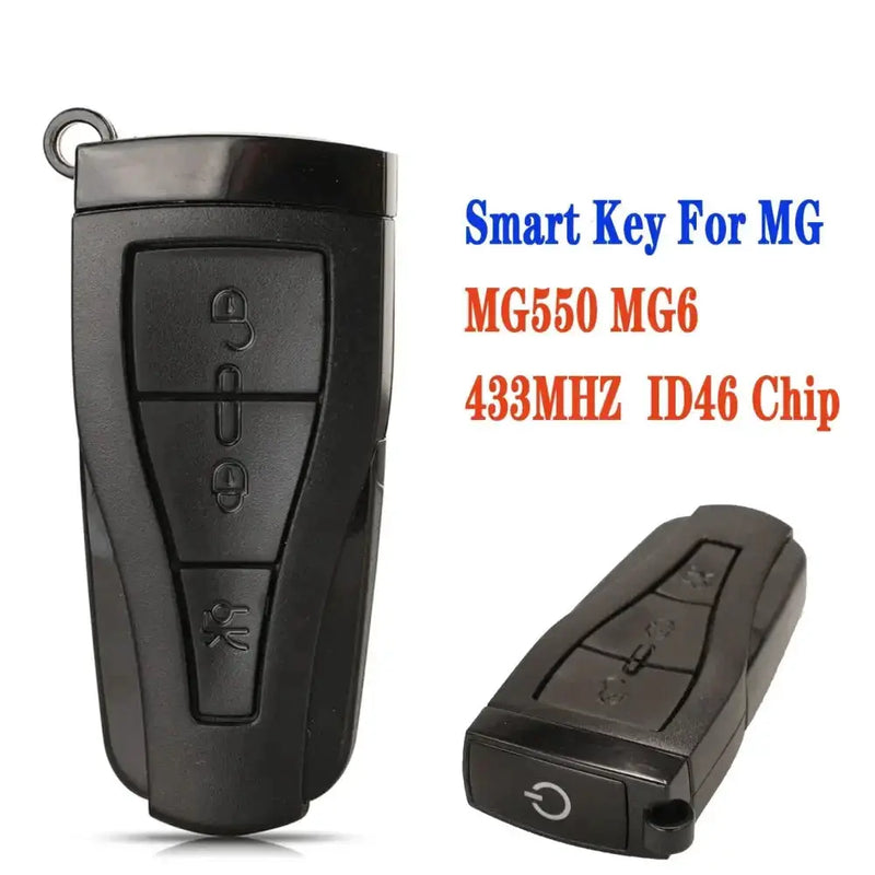 Habicare 3-Button Smart Remote Key Fob 434MHz ID46 PCF7941 for MG550 & MG6 (2006–2014) 3-Button Smart Remote Key Fob 434MHz ID46 PCF7941 for MG550 & MG6 (2006–2014)