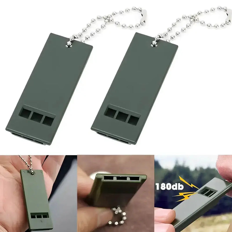 3-Frequency High Decibel Survival Whistle by Habicare