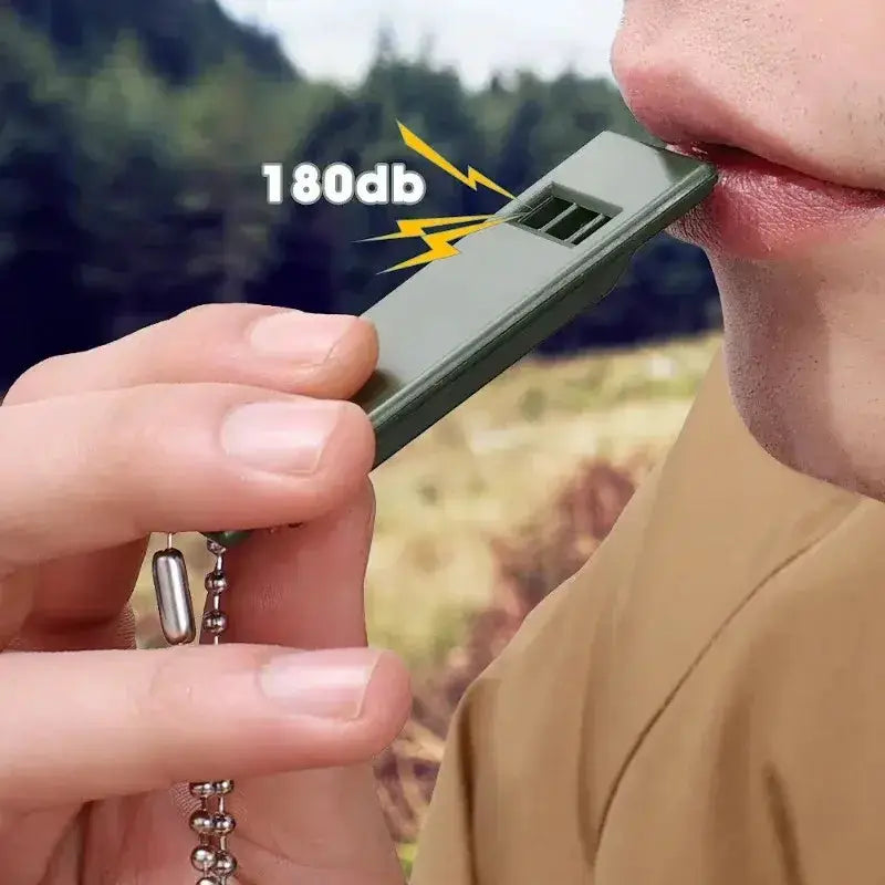 3-Frequency High Decibel Survival Whistle by Habicare