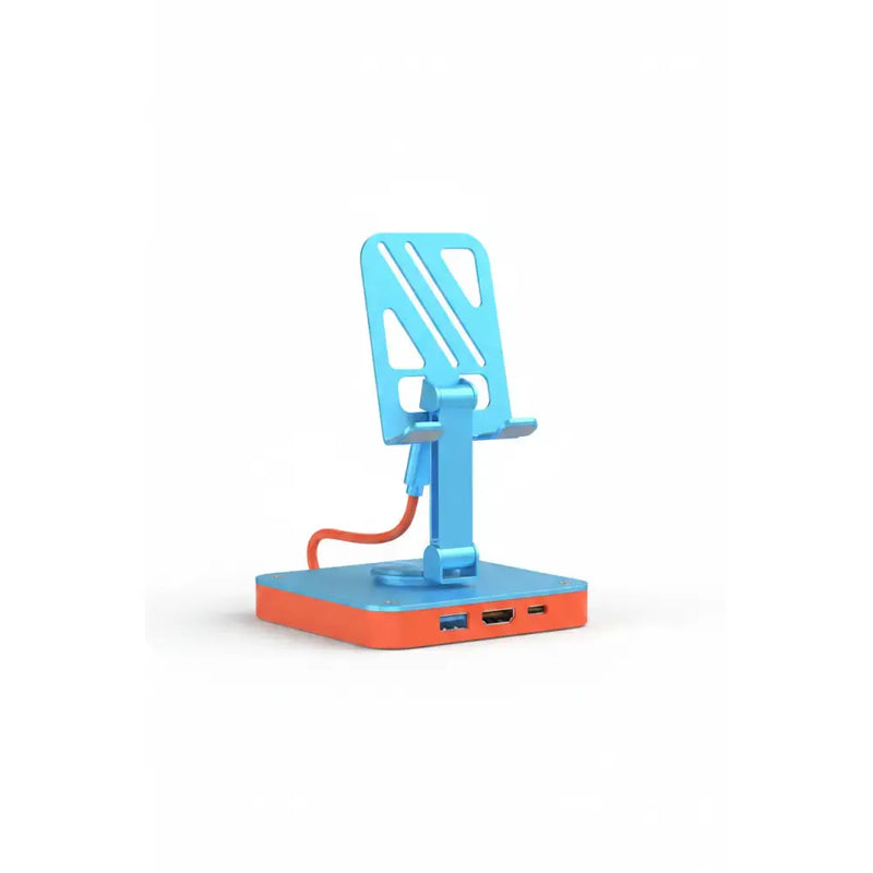 techplus 3-in-1 Adjustable Switch 2 Stand | Foldable Gaming Dock & Desktop Holder Adjustable 3-in-1 Nintendo Switch Stand USB-C | Action Outdoors NZ