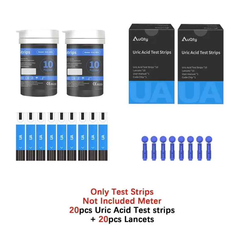 3-in-1 Blood Glucose, Uric Acid & Cholesterol Meter by Habicare