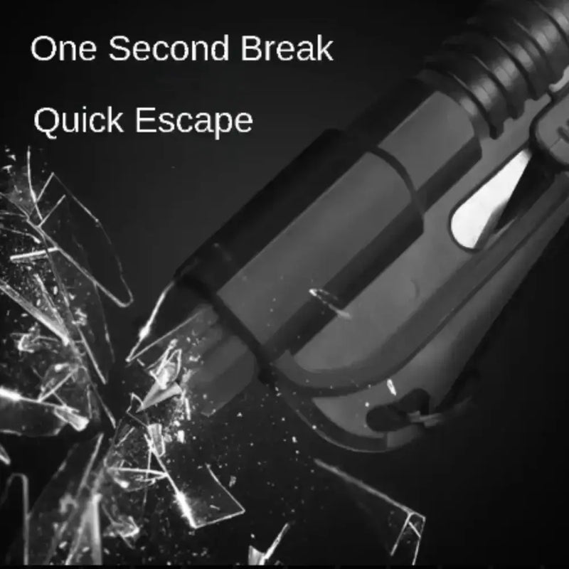 3-in-1 Vehicle Window Breaker & Cutter by Habicare