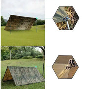 3 in 1 Rain Poncho / Waterproof Tent / Picnic Mat by Habicare