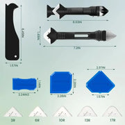 3-in-1 Silicone Remover & Caulk Finisher Tool Set (9PCS) by Habicare