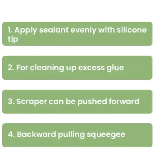3-in-1 Silicone Remover & Caulk Finisher Tool Set (9PCS) by Habicare