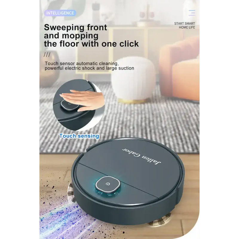 Habicare Jallen Gabor Robot Vacuum Cleaner for Dust and Pet Hair