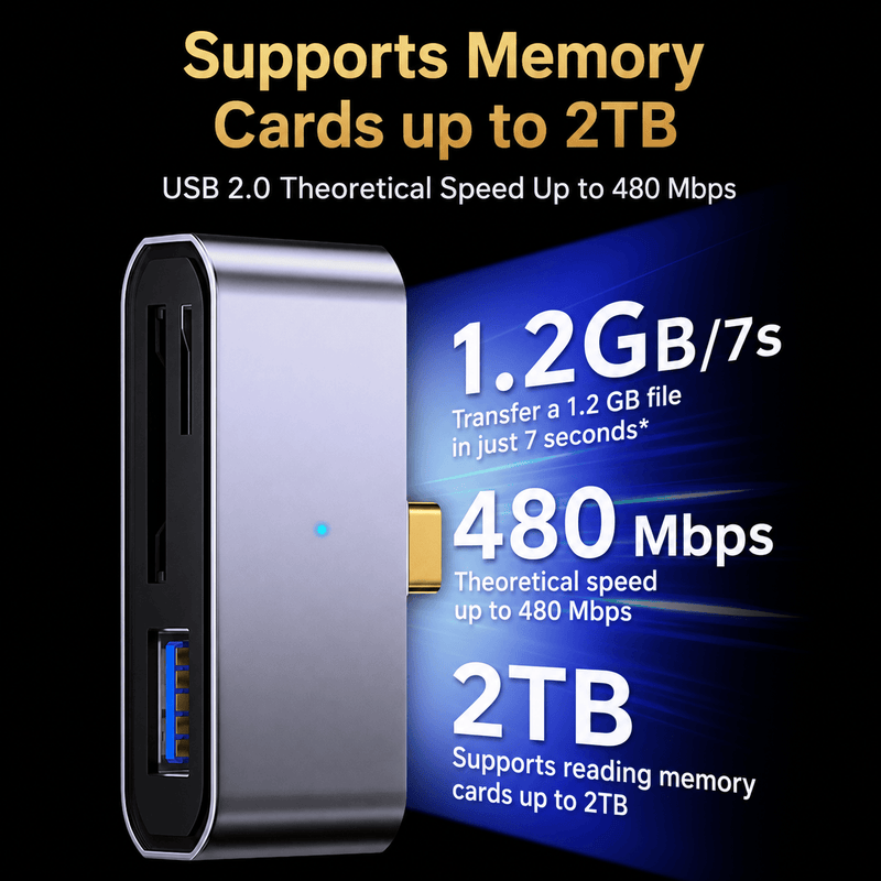 techplus 3 In 1 USB OTG Card Reader USB C Micro USB SD TF Adapter For Phones 3 In 1 USB OTG Card Reader USB C Micro USB Adapter