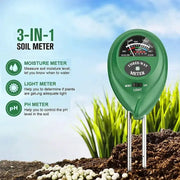 Soil Meter (Moisture, Light, PH) by Habicare