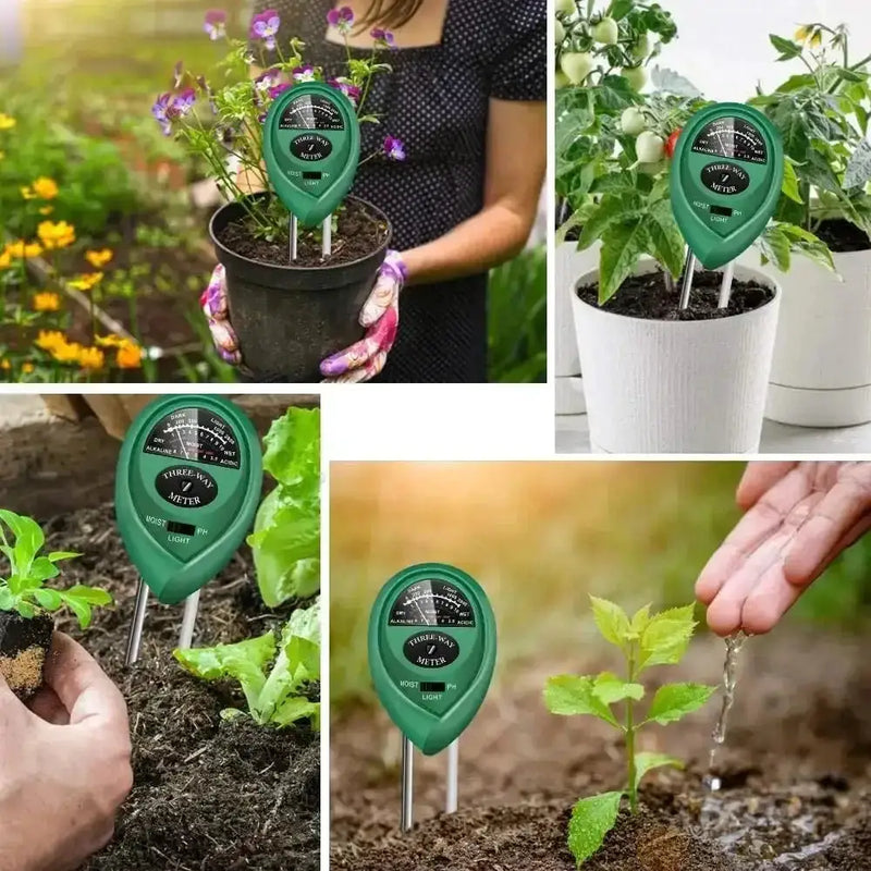 Soil Meter (Moisture, Light, PH) by Habicare