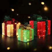 SportZone.co.nz Occasions > Christmas > Christmas Wreaths & Garlands Jingle Jollys Christmas Lights 60 LED Fairy Light Gift Box 3pcs Decorations RGW Jingle Jollys Christmas Lights 60 LED Fairy Light Gift Box 3pcs Decorations RGW