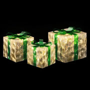 SportZone.co.nz Occasions > Christmas > Outdoor Decorations & Lights Jingle Jollys Christmas Lights 70 LED Fairy Light Gift Box 3pcs Decorations Set Jingle Jollys Christmas Lights 70 LED Fairy Light Gift Box 3pcs Decorations Set