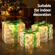 SportZone.co.nz Occasions > Christmas > Outdoor Decorations & Lights Jingle Jollys Christmas Lights 70 LED Fairy Light Gift Box 3pcs Decorations Set Jingle Jollys Christmas Lights 70 LED Fairy Light Gift Box 3pcs Decorations Set