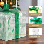 SportZone.co.nz Occasions > Christmas > Outdoor Decorations & Lights Jingle Jollys Christmas Lights 70 LED Fairy Light Gift Box 3pcs Decorations Set Jingle Jollys Christmas Lights 70 LED Fairy Light Gift Box 3pcs Decorations Set