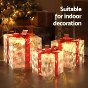 SportZone.co.nz Occasions > Christmas > Christmas Wreaths & Garlands Jingle Jollys Christmas Lights 70 LED Fairy Light Gift Box 3pcs Decorations Red Jingle Jollys Christmas Lights 70 LED Fairy Light Gift Box 3pcs Decorations Red