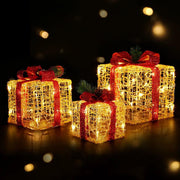 SportZone.co.nz Occasions > Christmas > Outdoor Decorations & Lights Jingle Jollys Christmas Lights Gift Box Set 3 PCS Set 48 LED Decorations Jingle Jollys Christmas Lights Gift Box Set 3 PCS Set 48 LED Decorations
