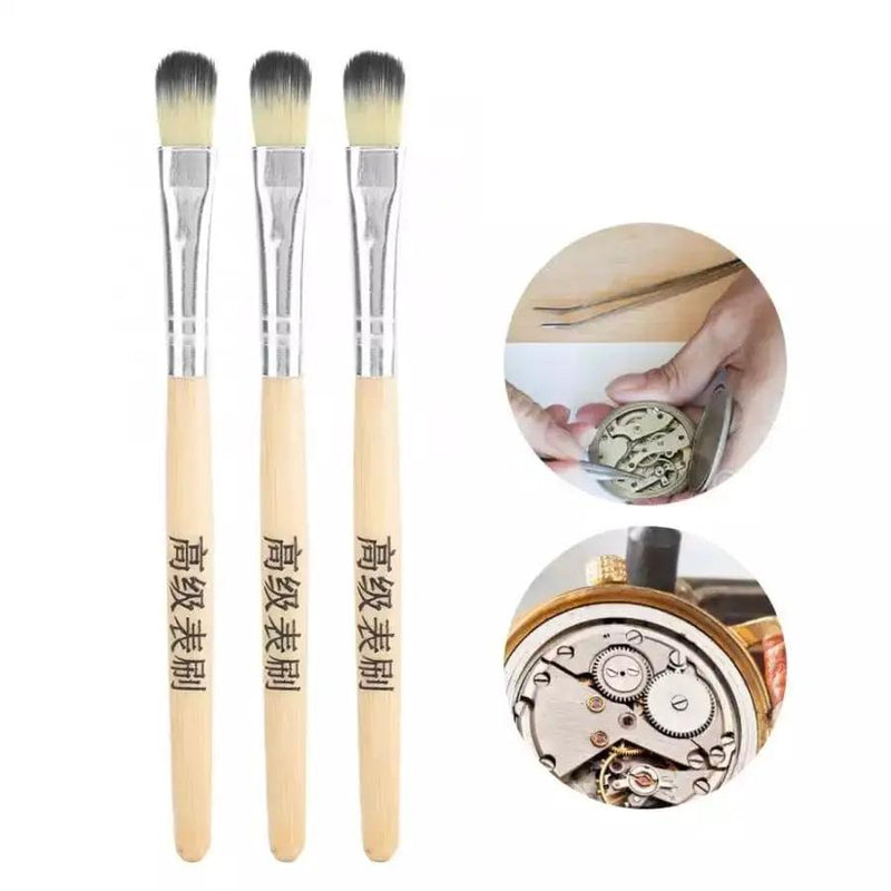 3 Piece Watch Cleaning Brush Set by That Watch Shop