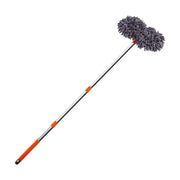 3-Section Telescopic Car Wash Mop with Double Brush Head by Habicare