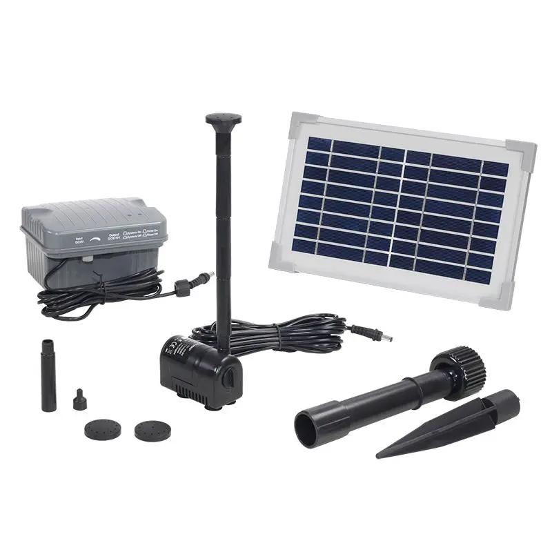 Solar Fountain Pump with Backup Battery by salelink.co.nz