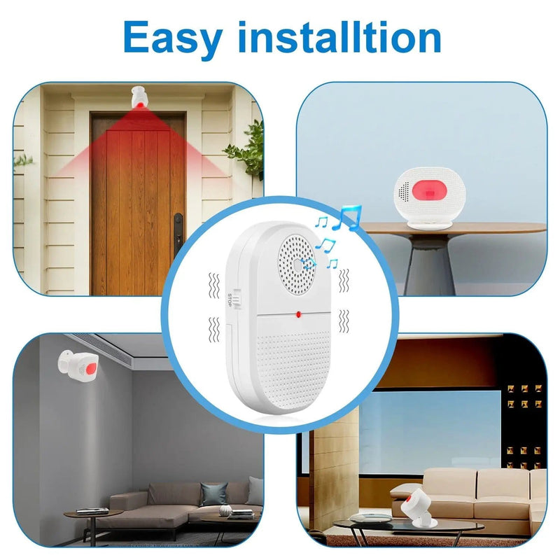 Entry Alert Sensor with Vibrating Pager by Deafquip