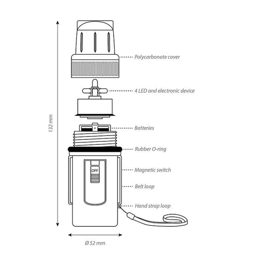 Floating Safety Strobe Light - Plastimo by Plastimo