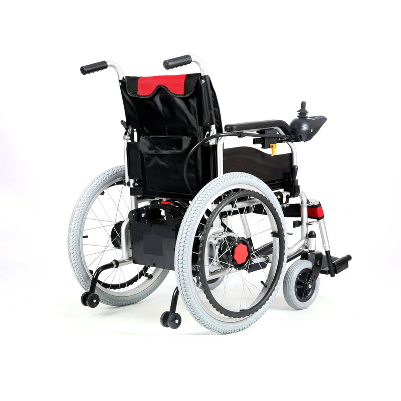 Foldable Electric Wheelchair With Joystick Control JRWD301X by Kiwi Grab