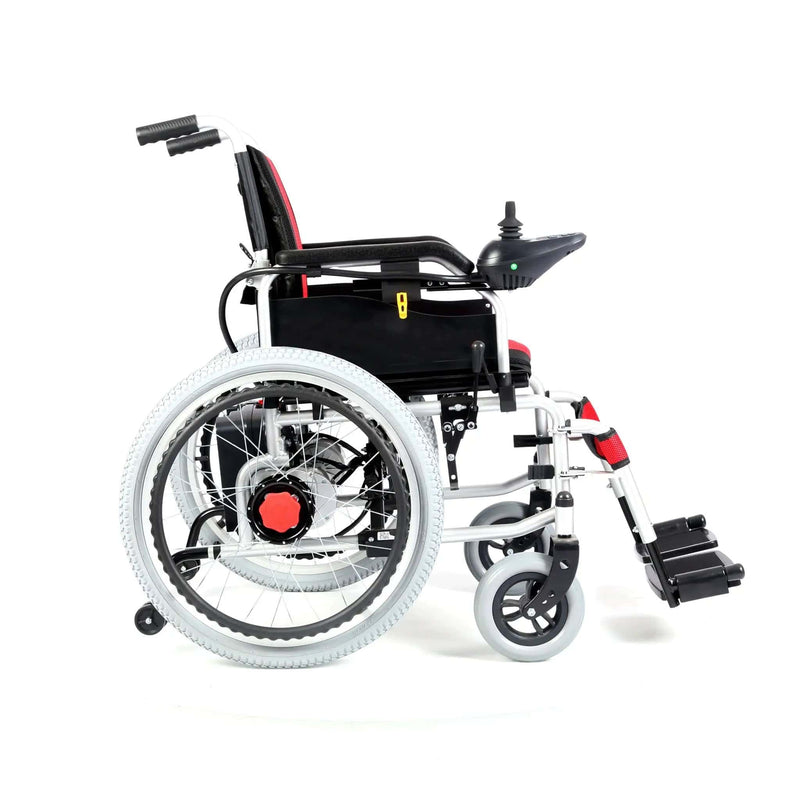Foldable Electric Wheelchair With Joystick Control JRWD301X by Kiwi Grab