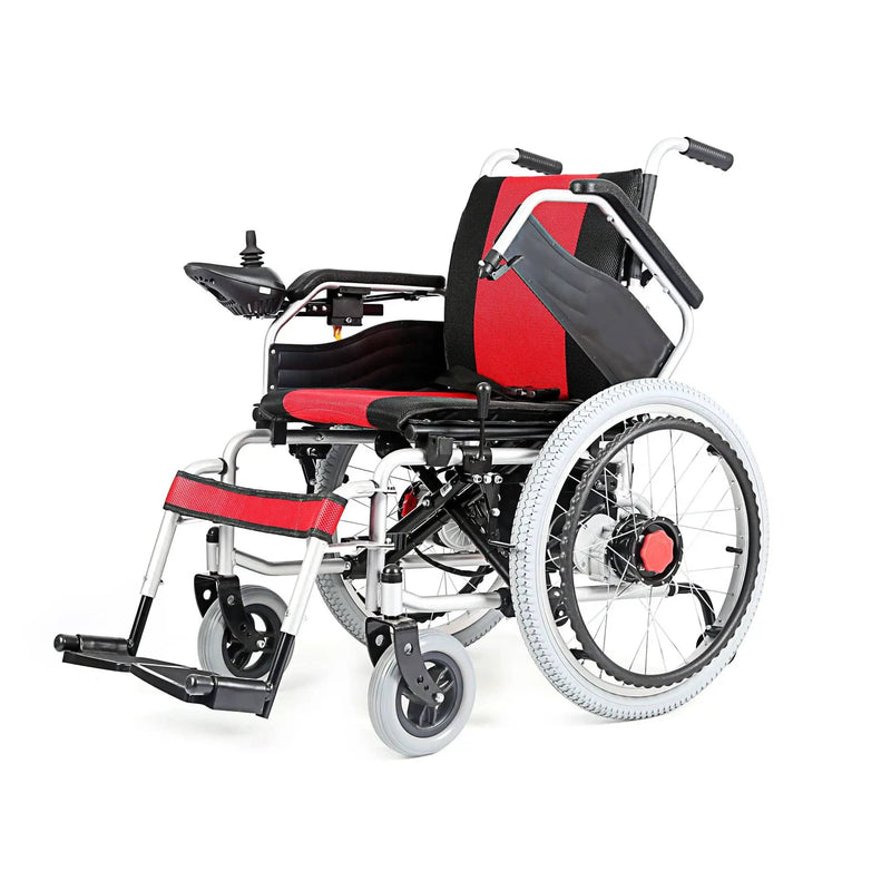 Foldable Electric Wheelchair With Joystick Control JRWD301X by Kiwi Grab