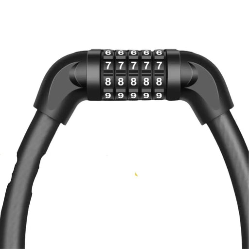 5 Digit Steel Cable Ring Bike Lock by NZ Diver
