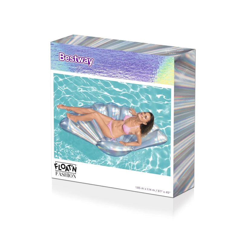 Bestway Inflatable Pool Float Shell Lounge by salelink.co.nz