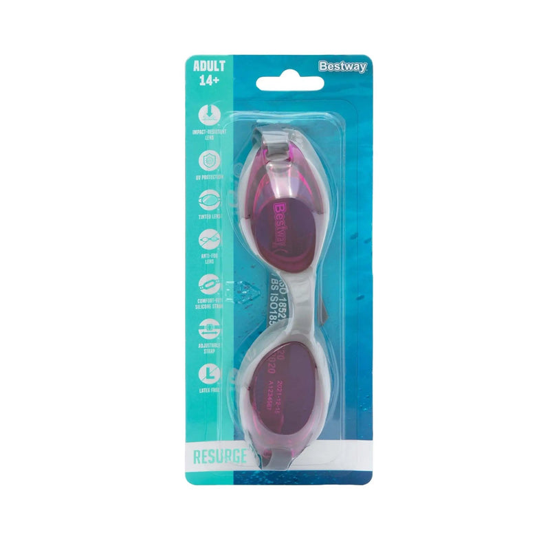 Adult Swimming Goggles Pink by salelink.co.nz