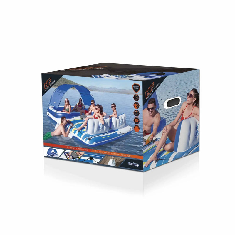 Bestway Inflatable Floating Island Pool Float by salelink.co.nz