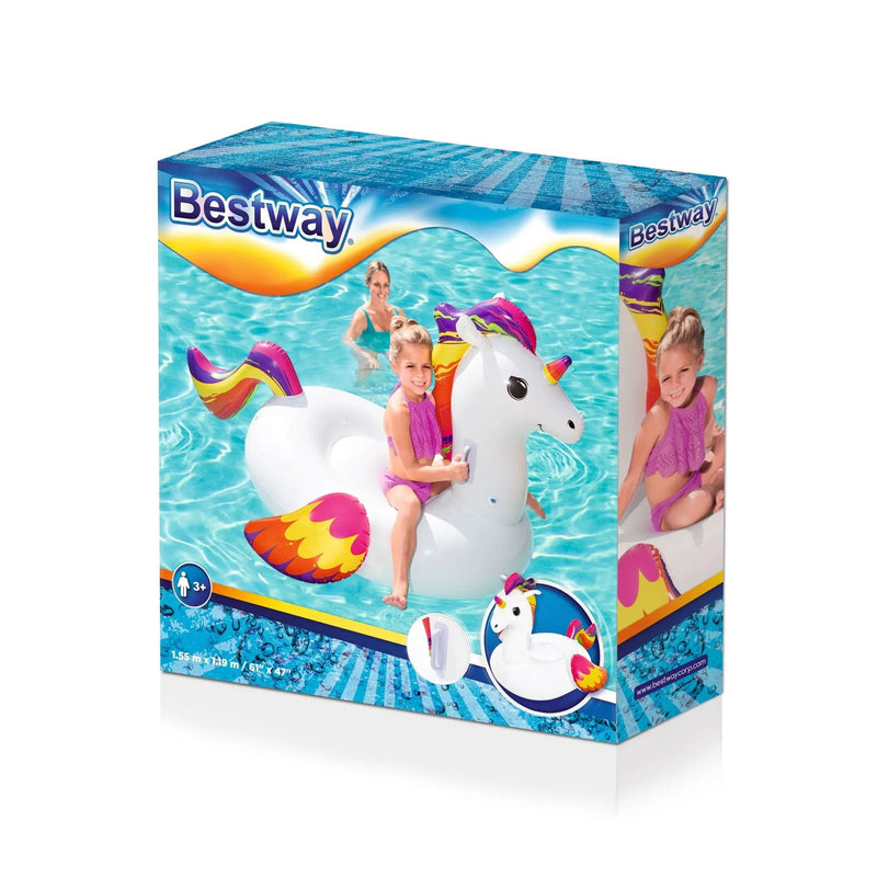Bestway Inflatable Unicorn Ride-On Pool Float by salelink.co.nz
