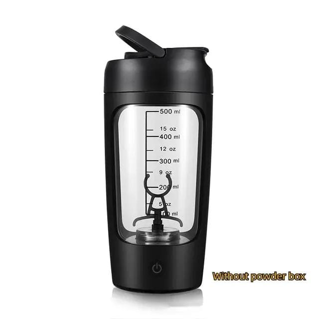 Electric Portable Whey Protein Shaker Bottle For Smooth Blends by Action Outdoors Limited